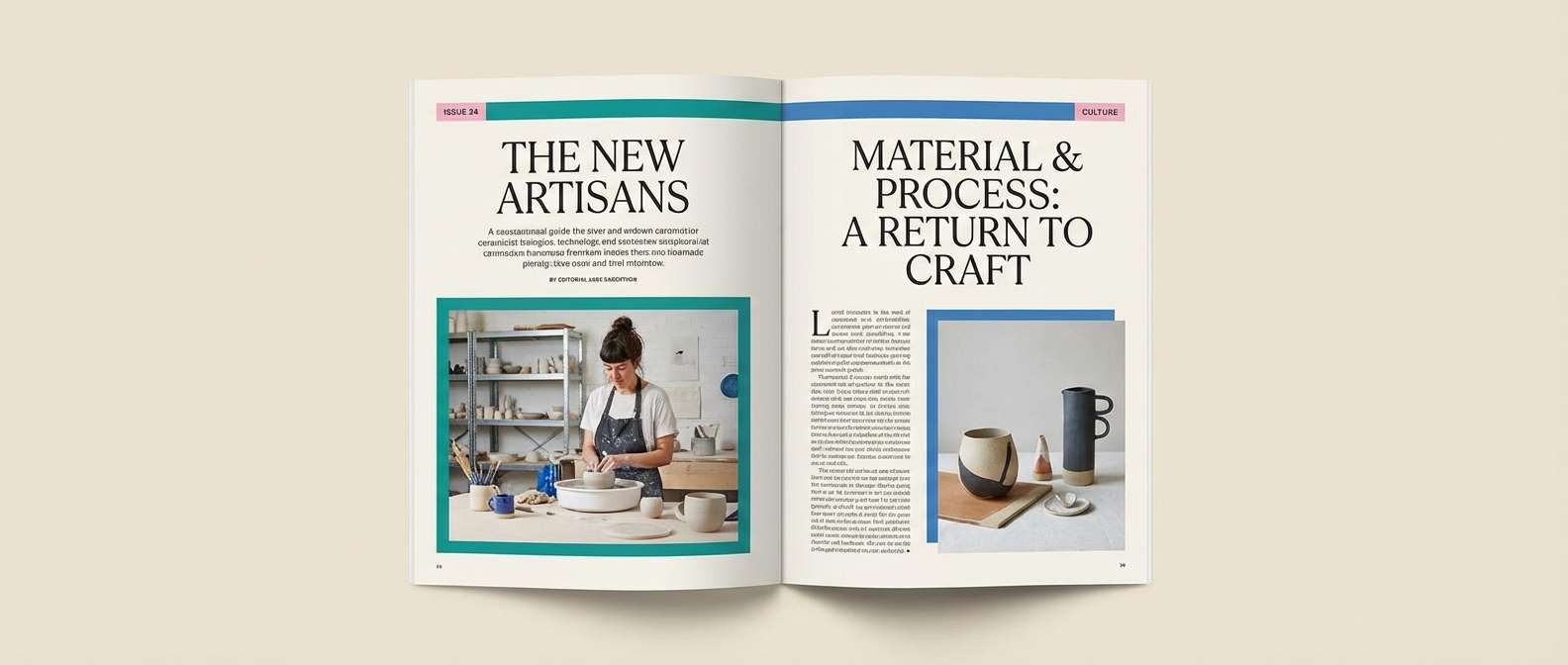 spring editorial spread