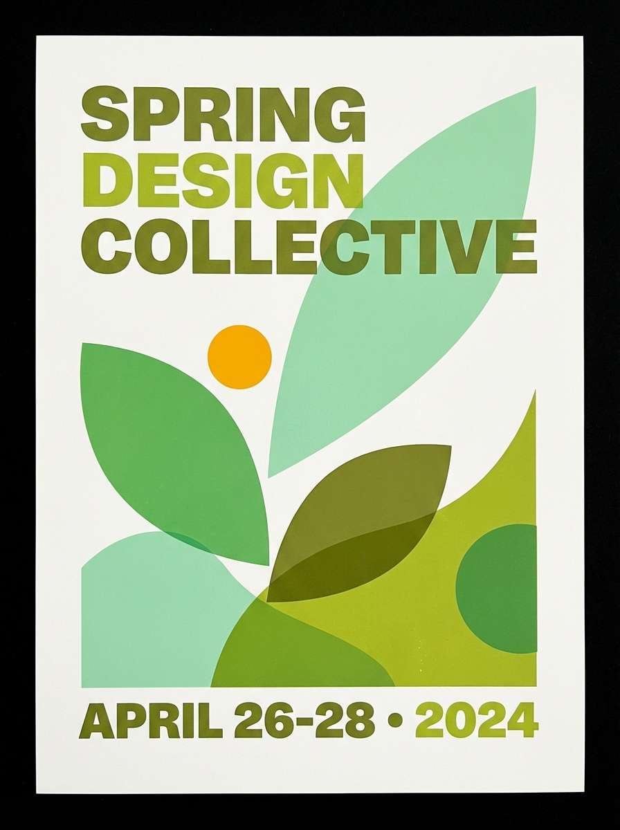 green event poster layout