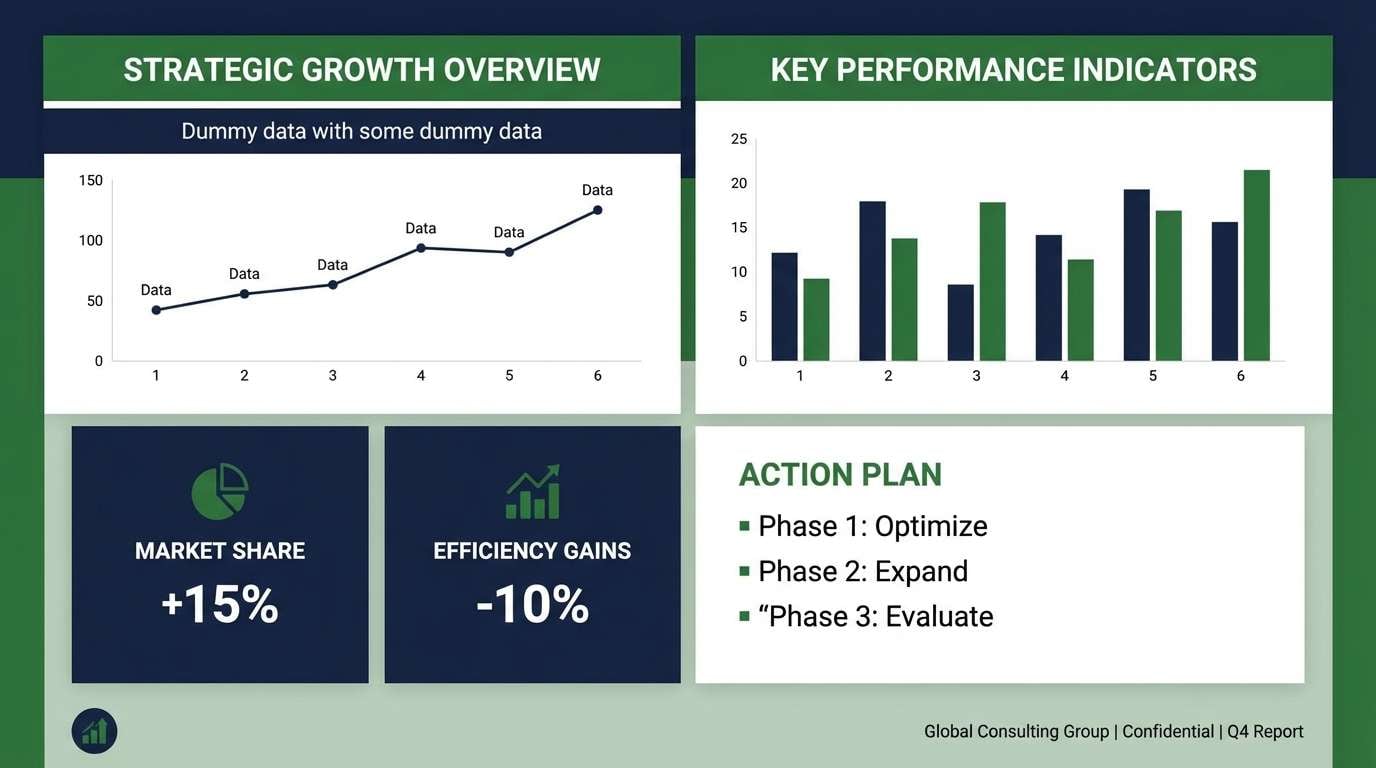 green palette business slide