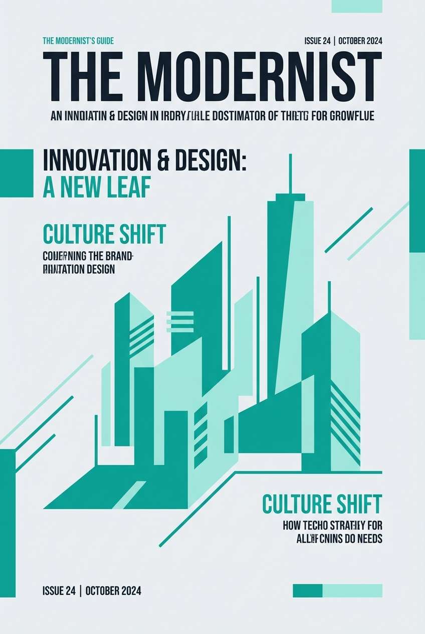 minimal editorial cover