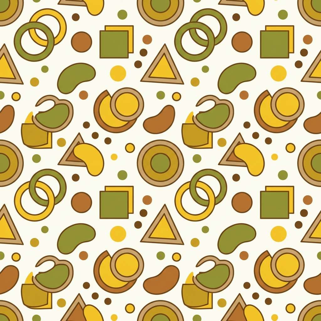 retro packaging pattern