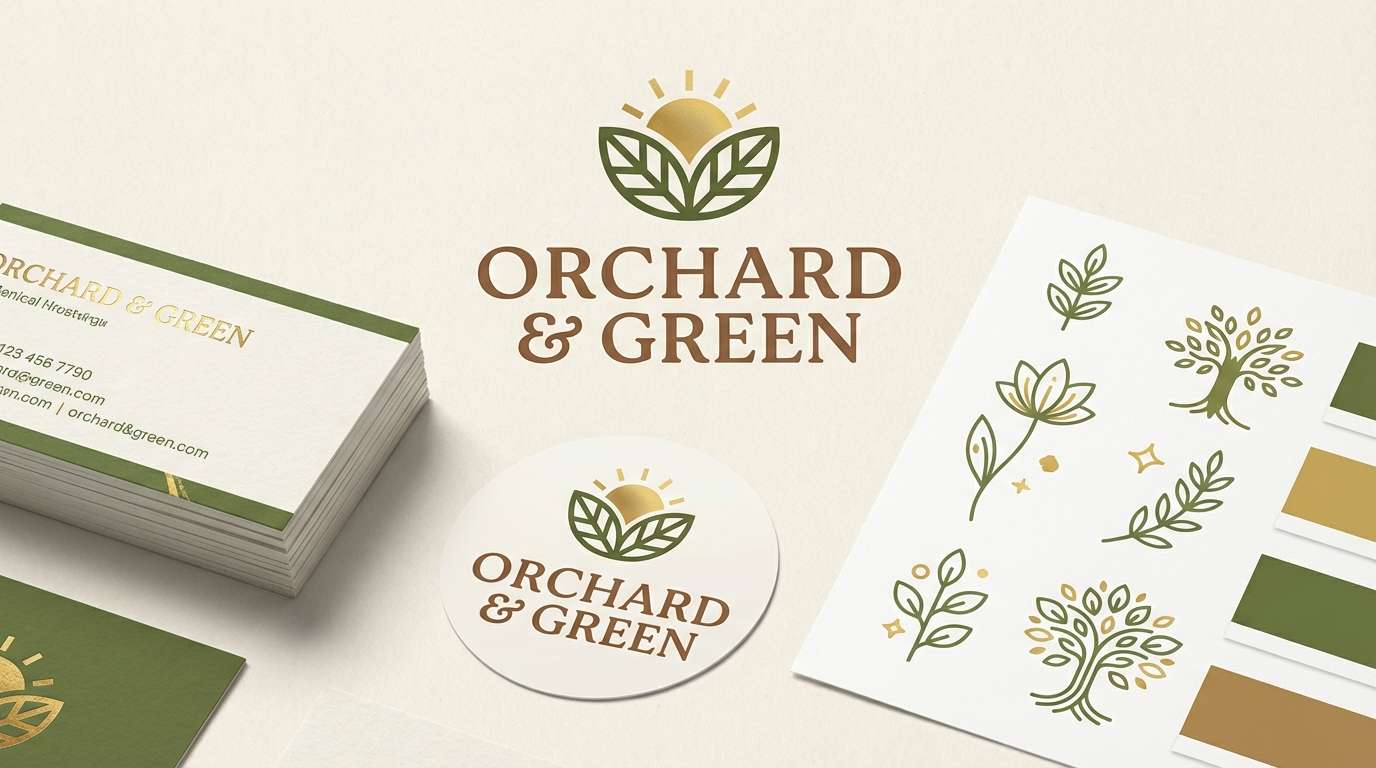 local brand identity kit