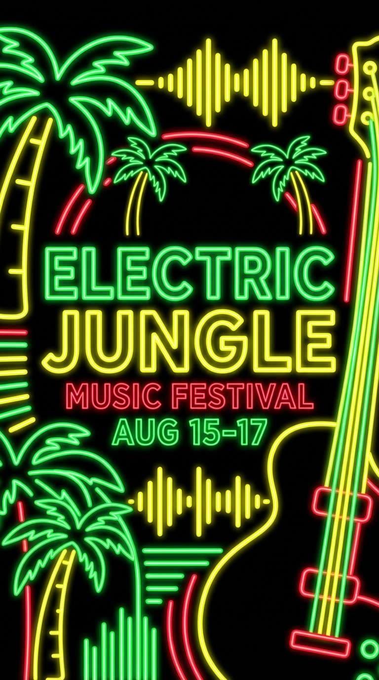 music festival poster
