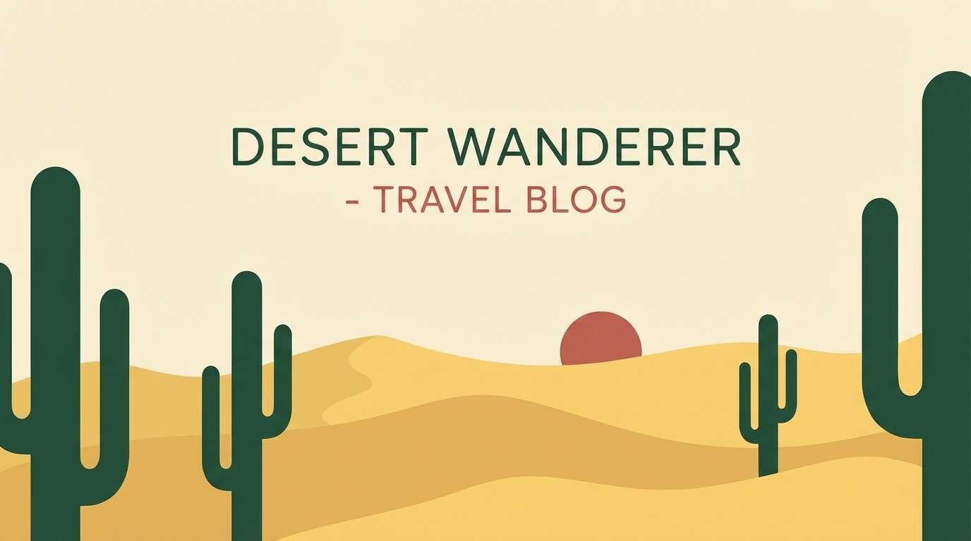 travel blog header