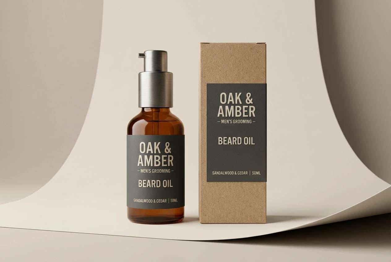 mens grooming packaging