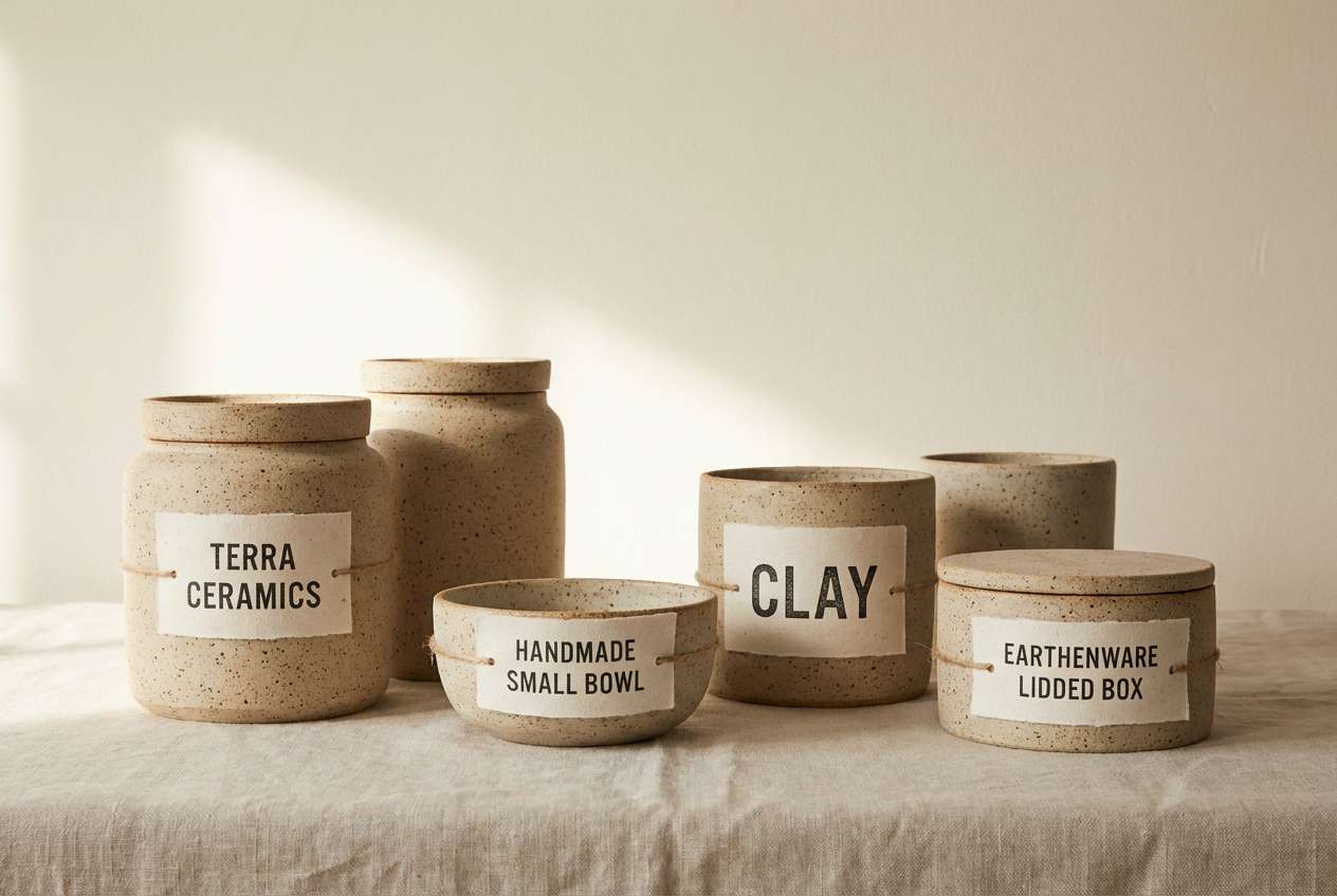 handmade ceramics branding