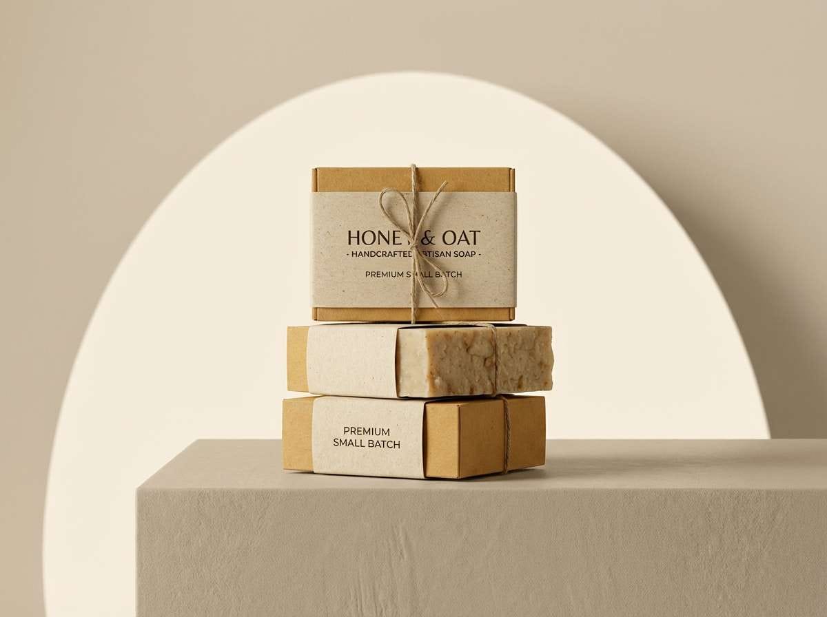 handmade soap studio ad