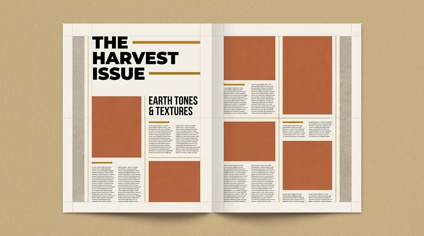 fashion lookbook layout