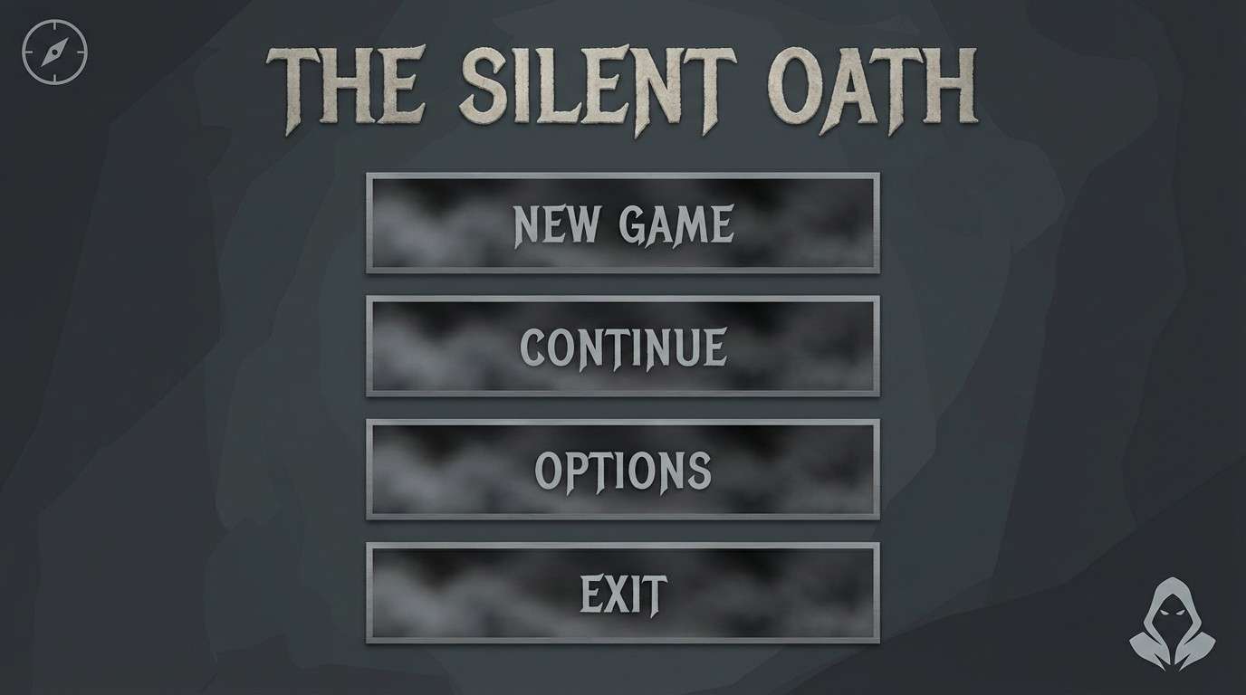 horror game ui menu
