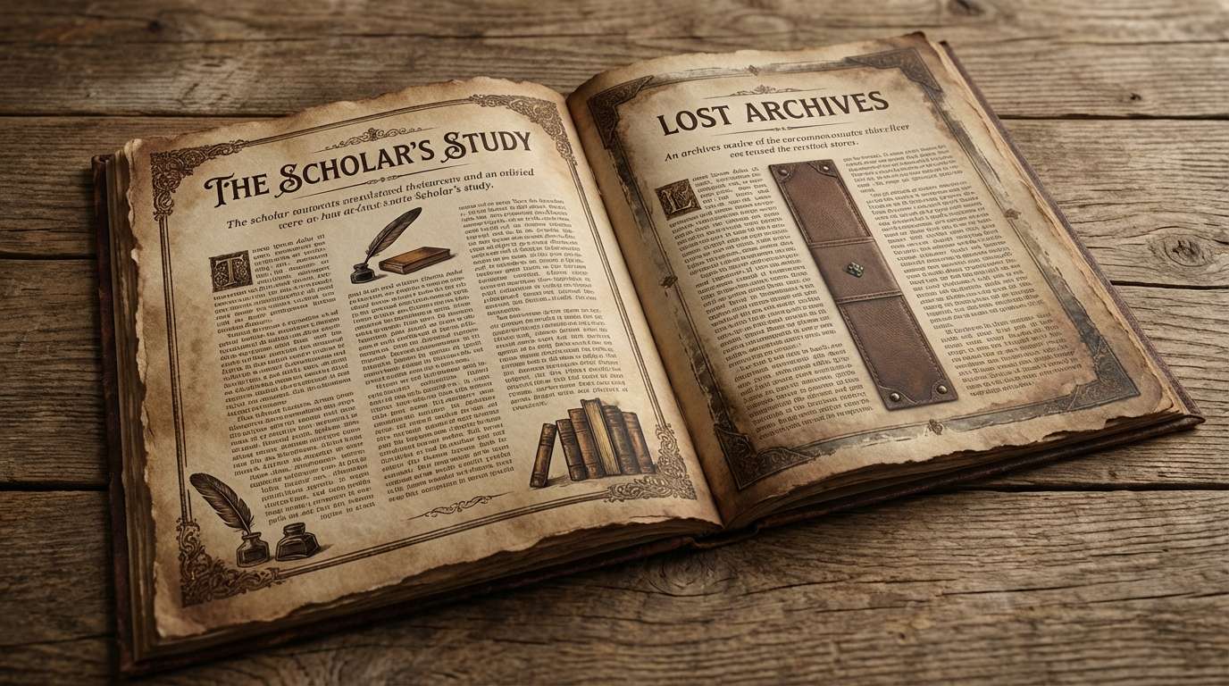 dark academia editorial spread