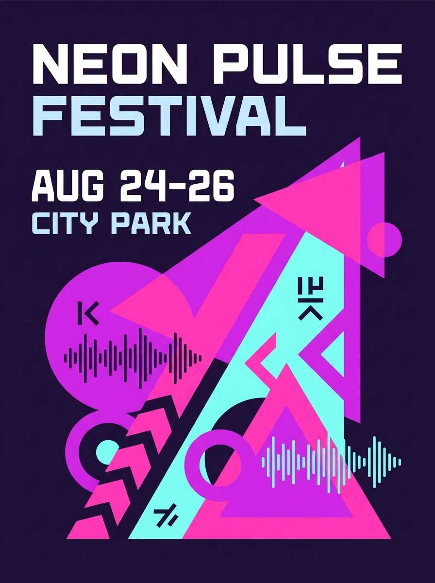 festival poster design