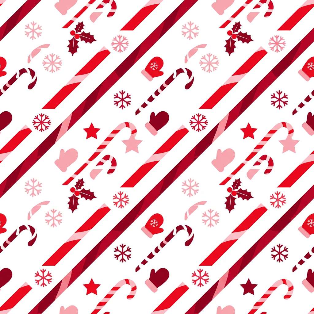 holiday giftwrap pattern