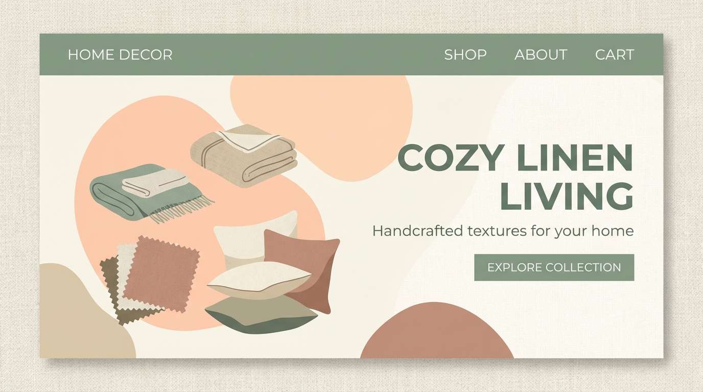 home decor banner design