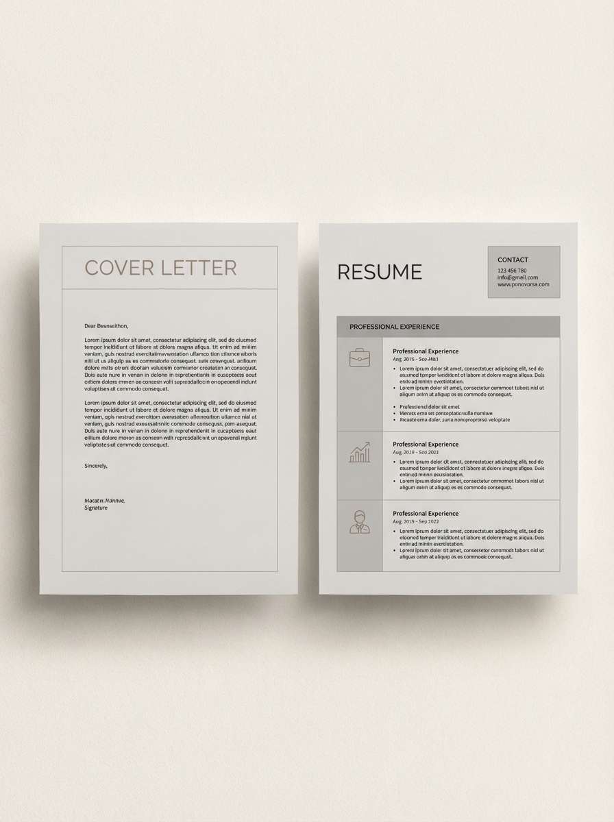 modern resume template