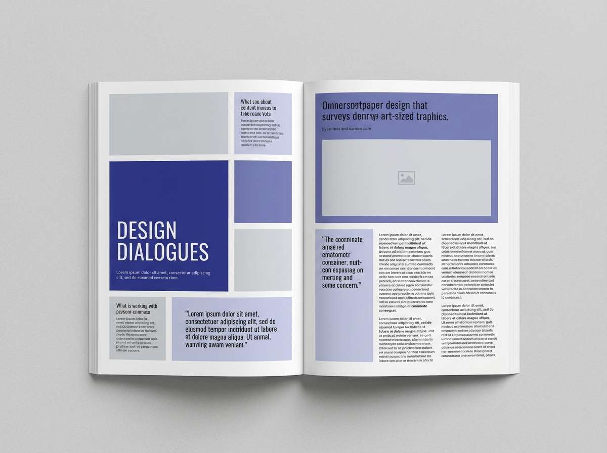 indigo editorial spread