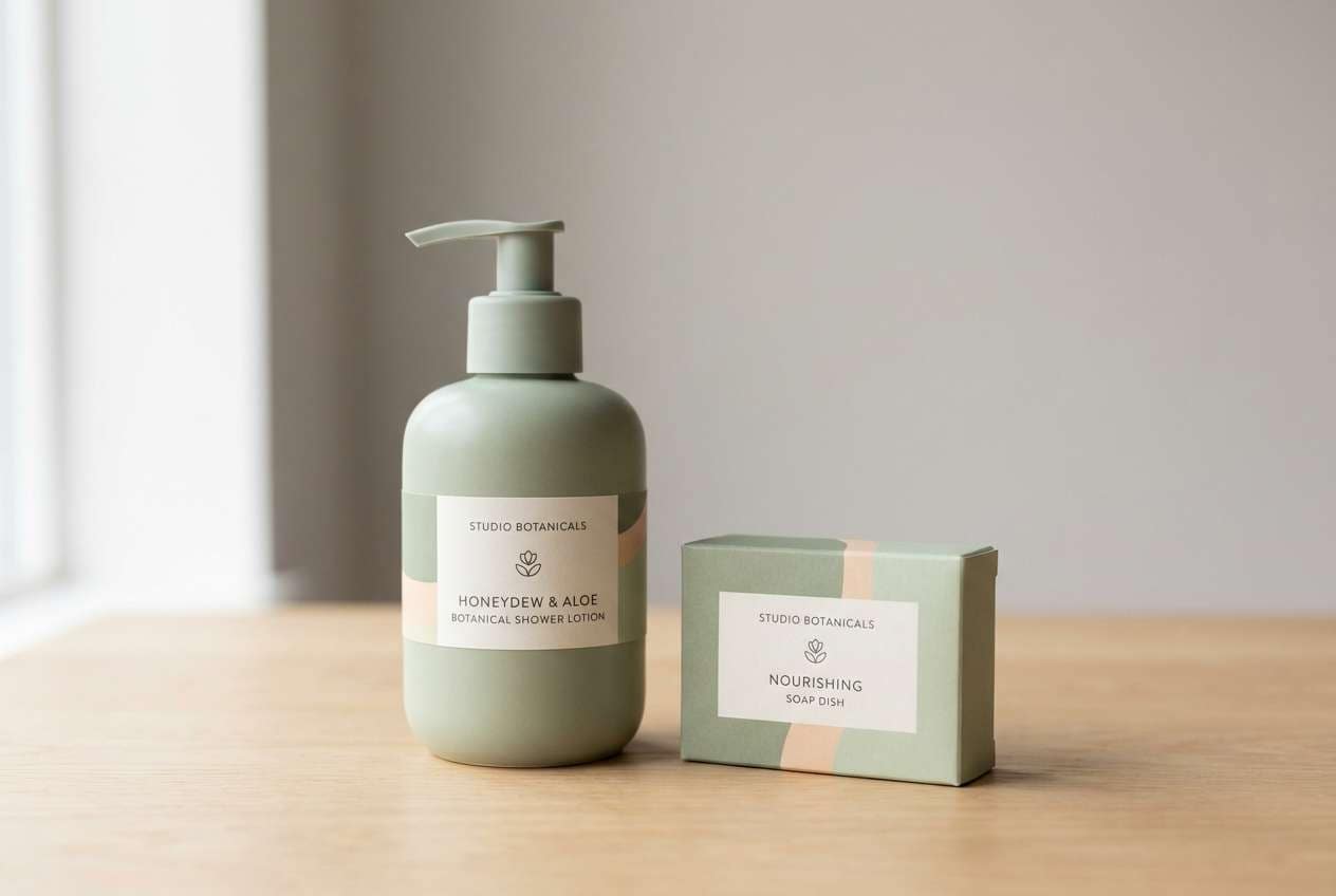 aloe bodycare packaging