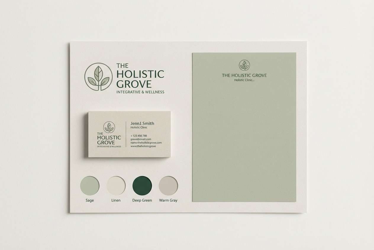 holistic clinic brand kit