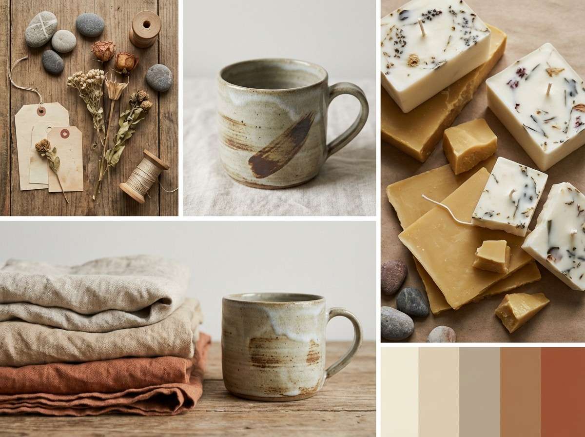 candlelit neutral moodboard