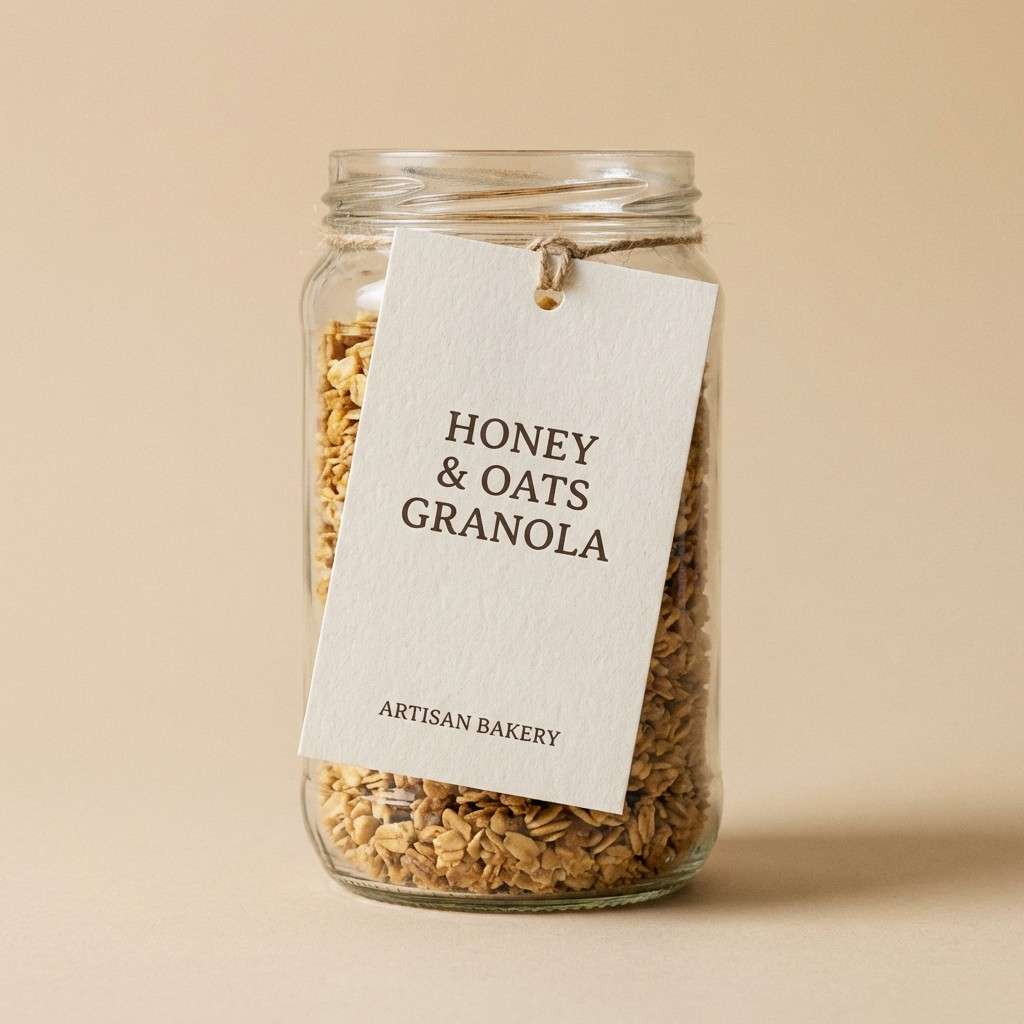 bakery jar label