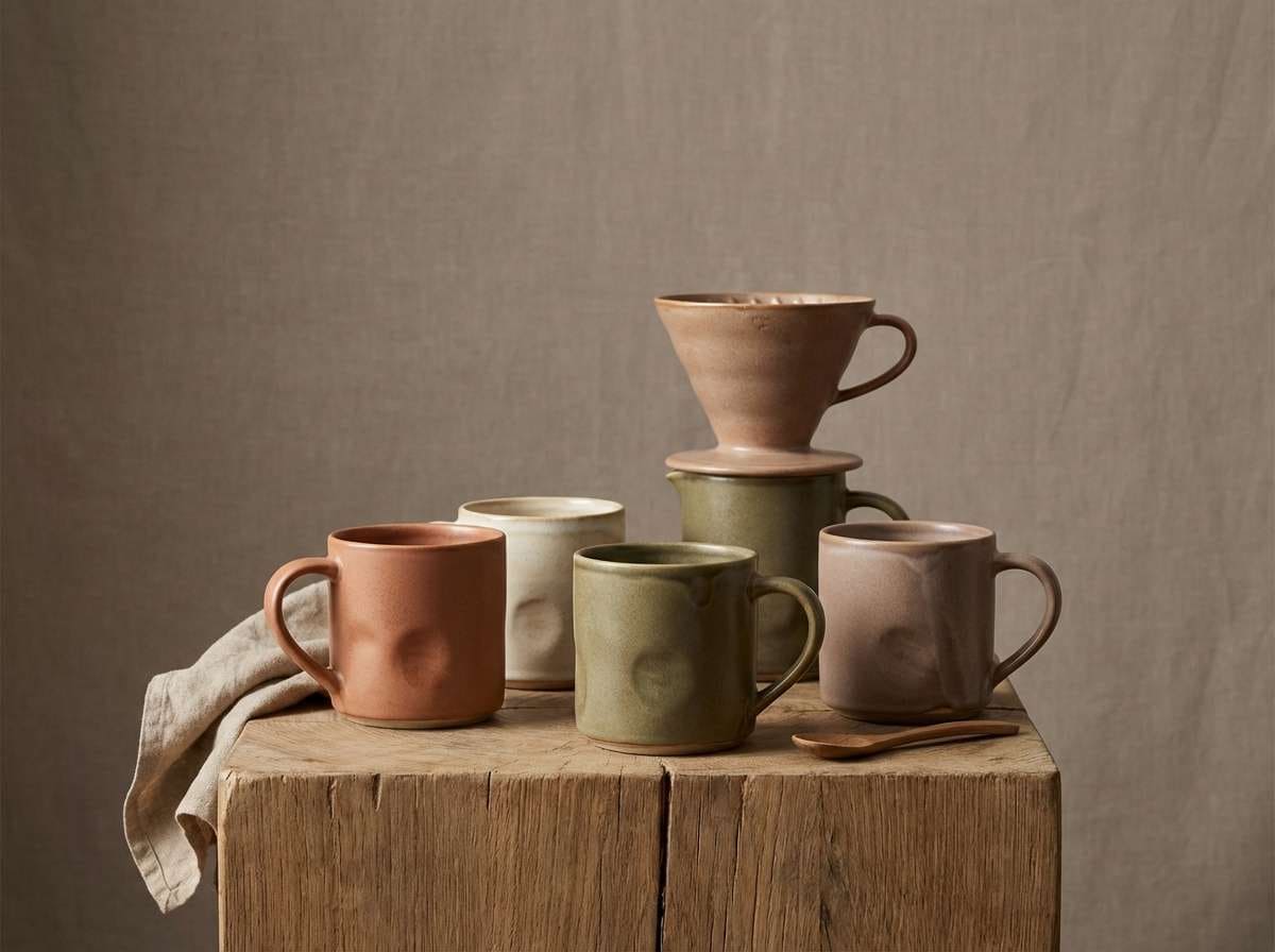 handmade ceramic mugs