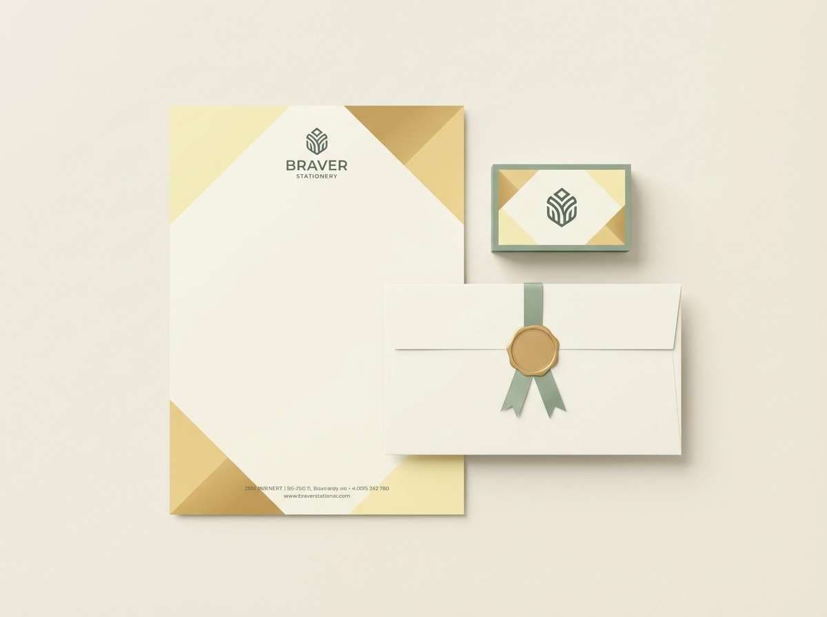 small business stationery set