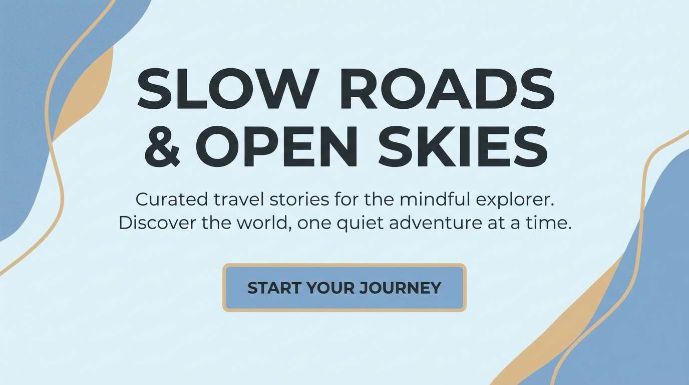 travel blog hero banner