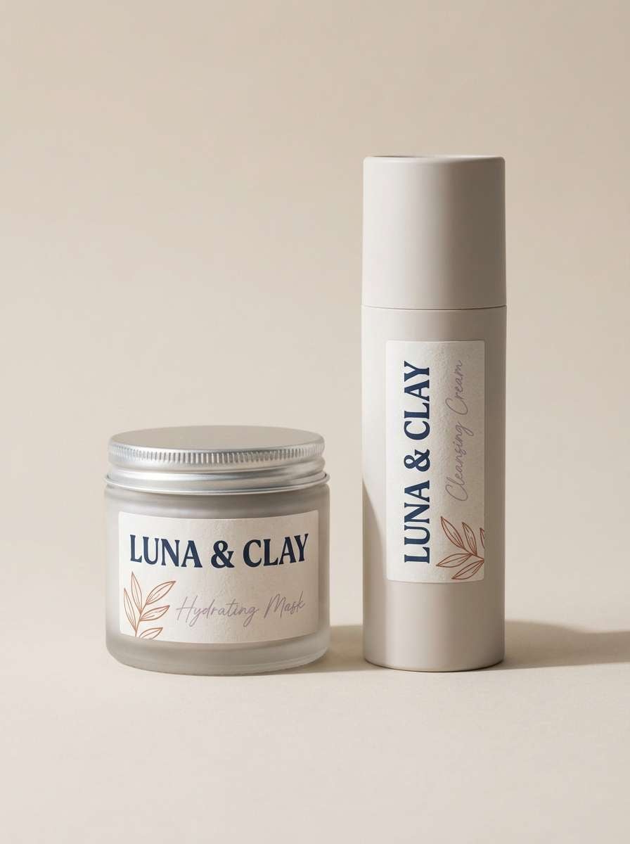 indigo clay cosmetic packaging