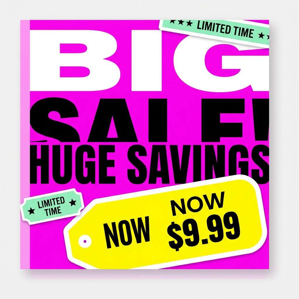 magenta sale social post