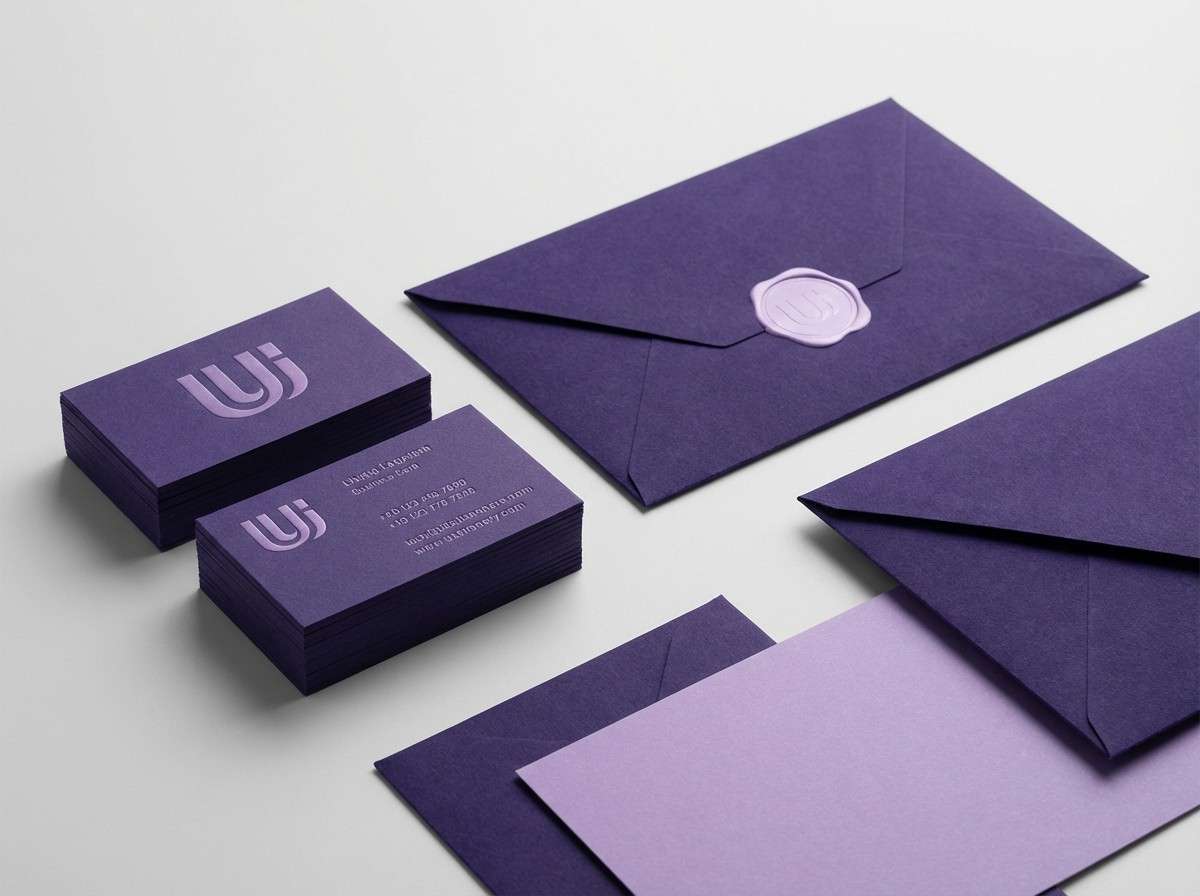 luxe stationery studio shot