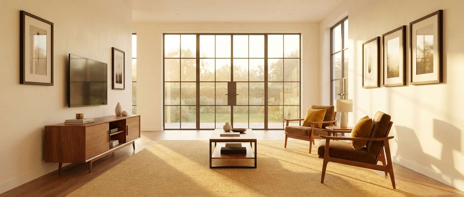 golden hour open living