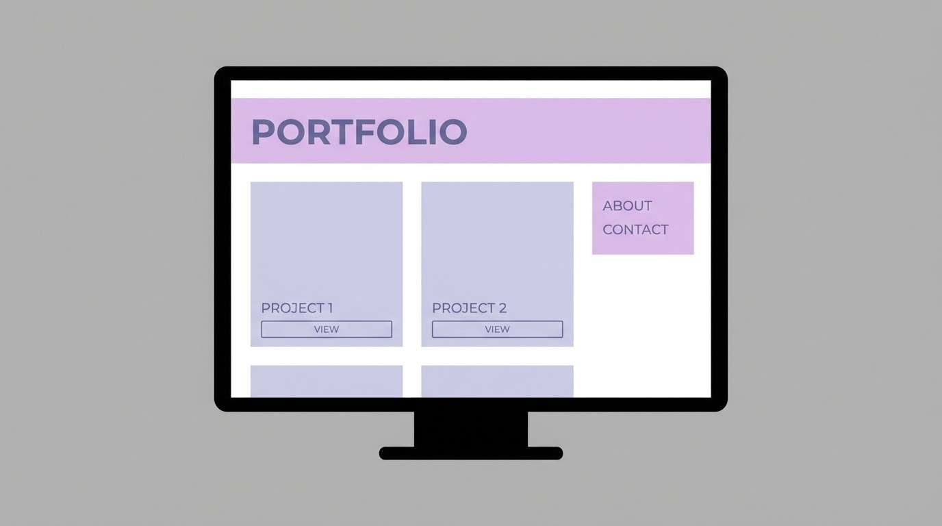 lavender portfolio ui