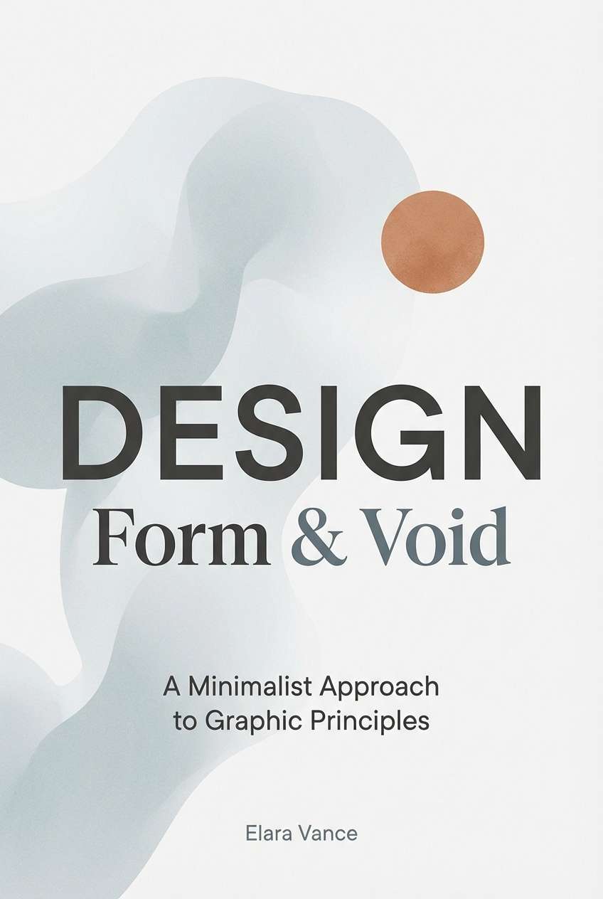 minimal misty book cover