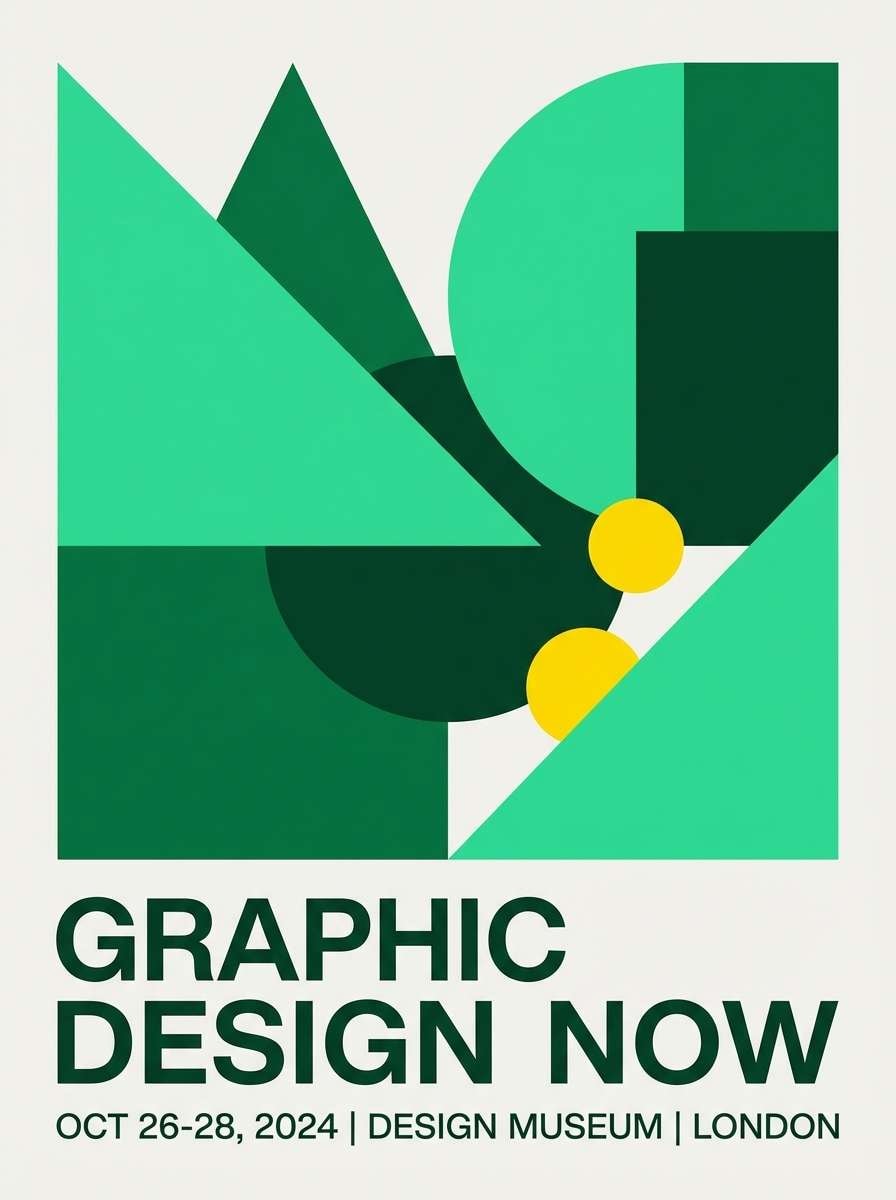 jade yellow event poster