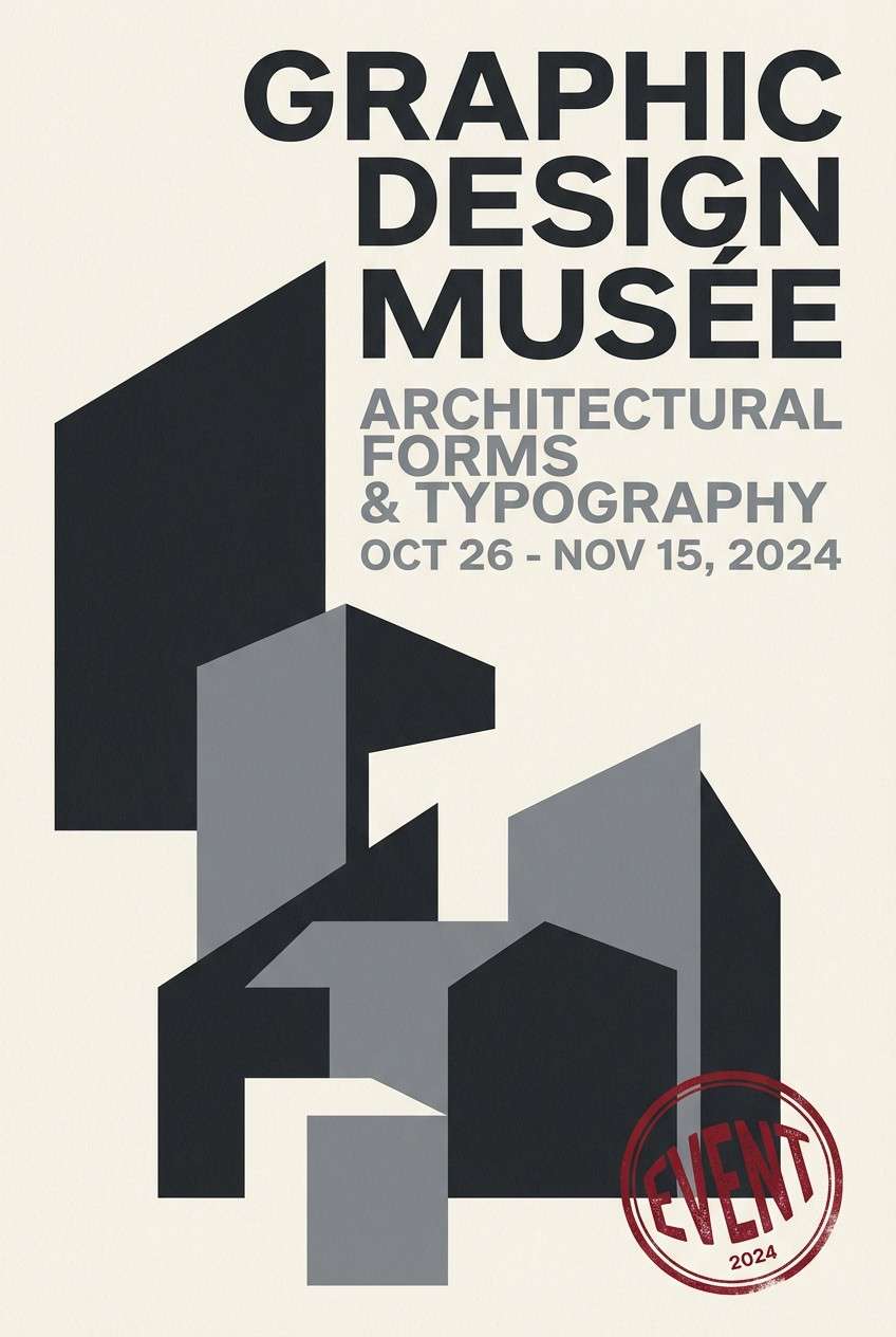 museum event poster