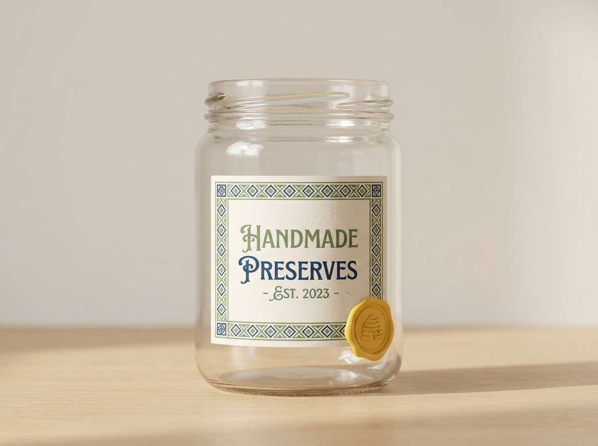 jar label studio shot