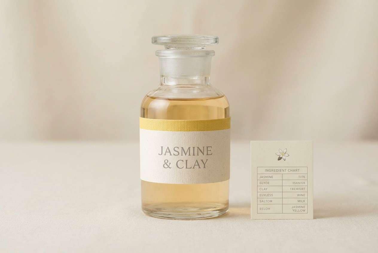 apothecary bottle label