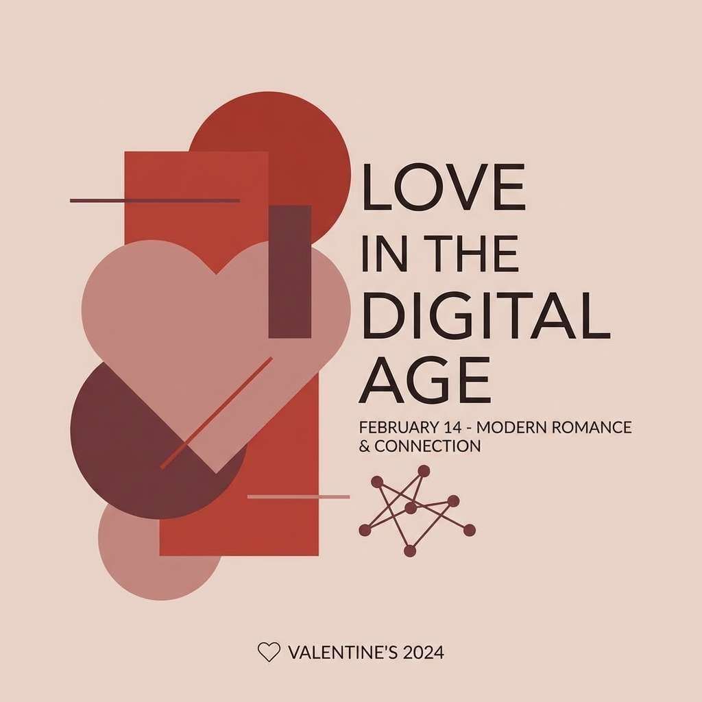 valentines social post design