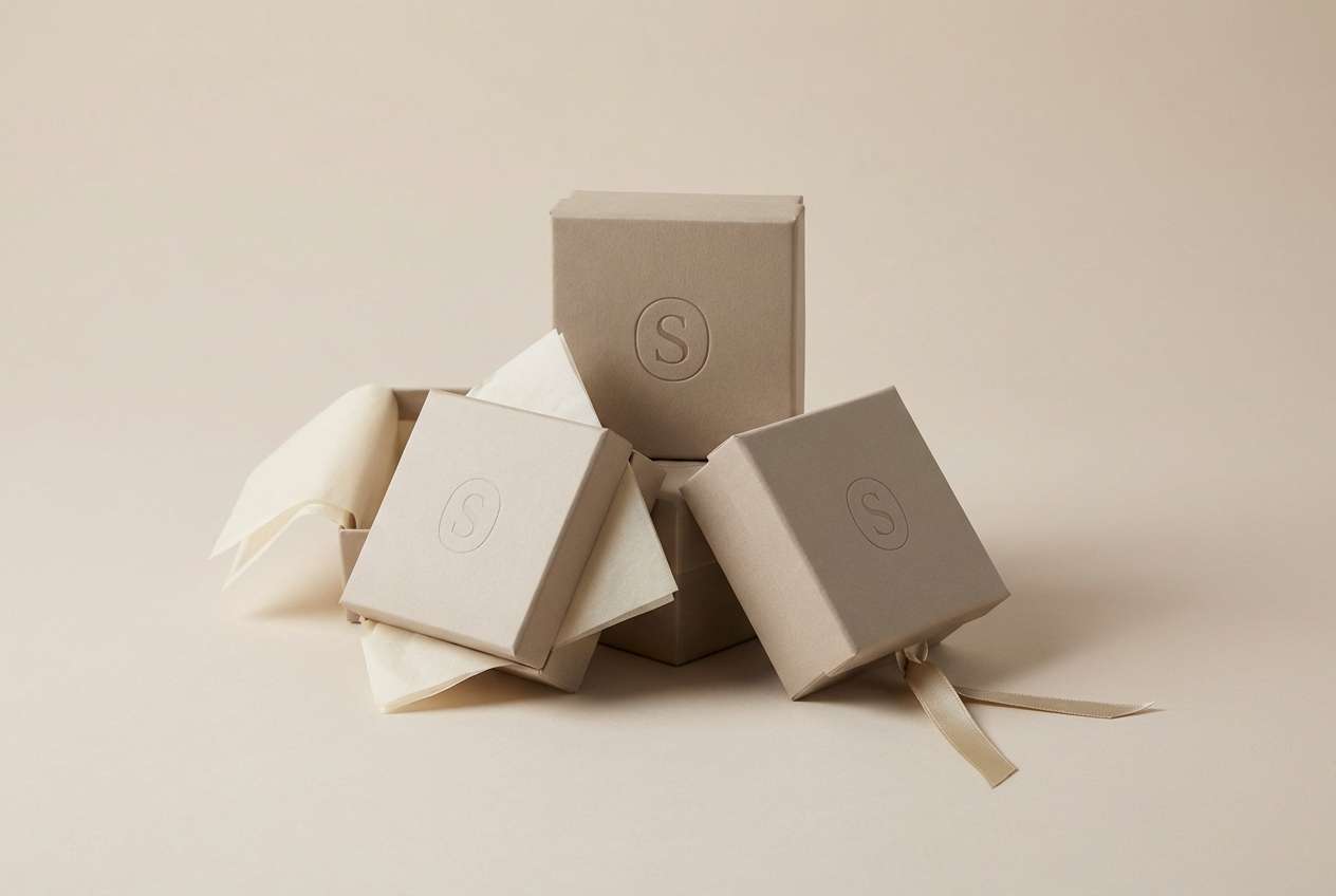 jewelry packaging mockup