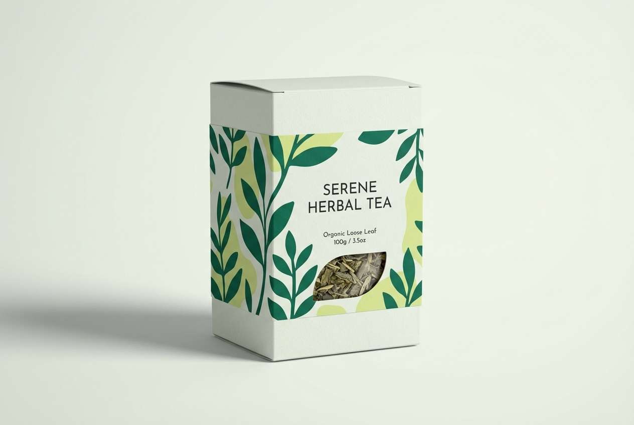 herbal tea packaging