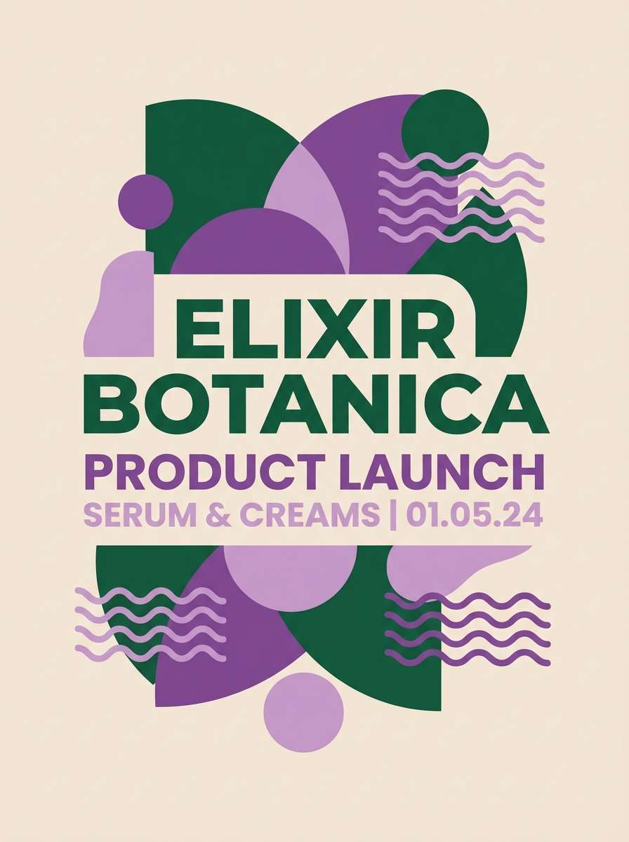 beauty launch poster