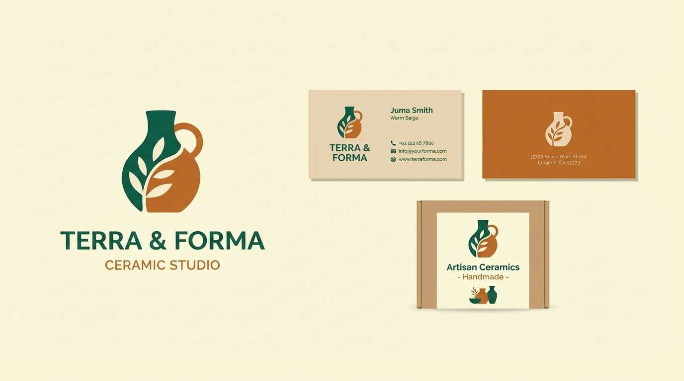 ceramic studio brand sheet