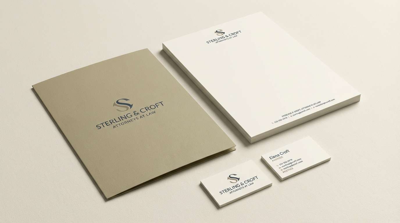 professional stationery set