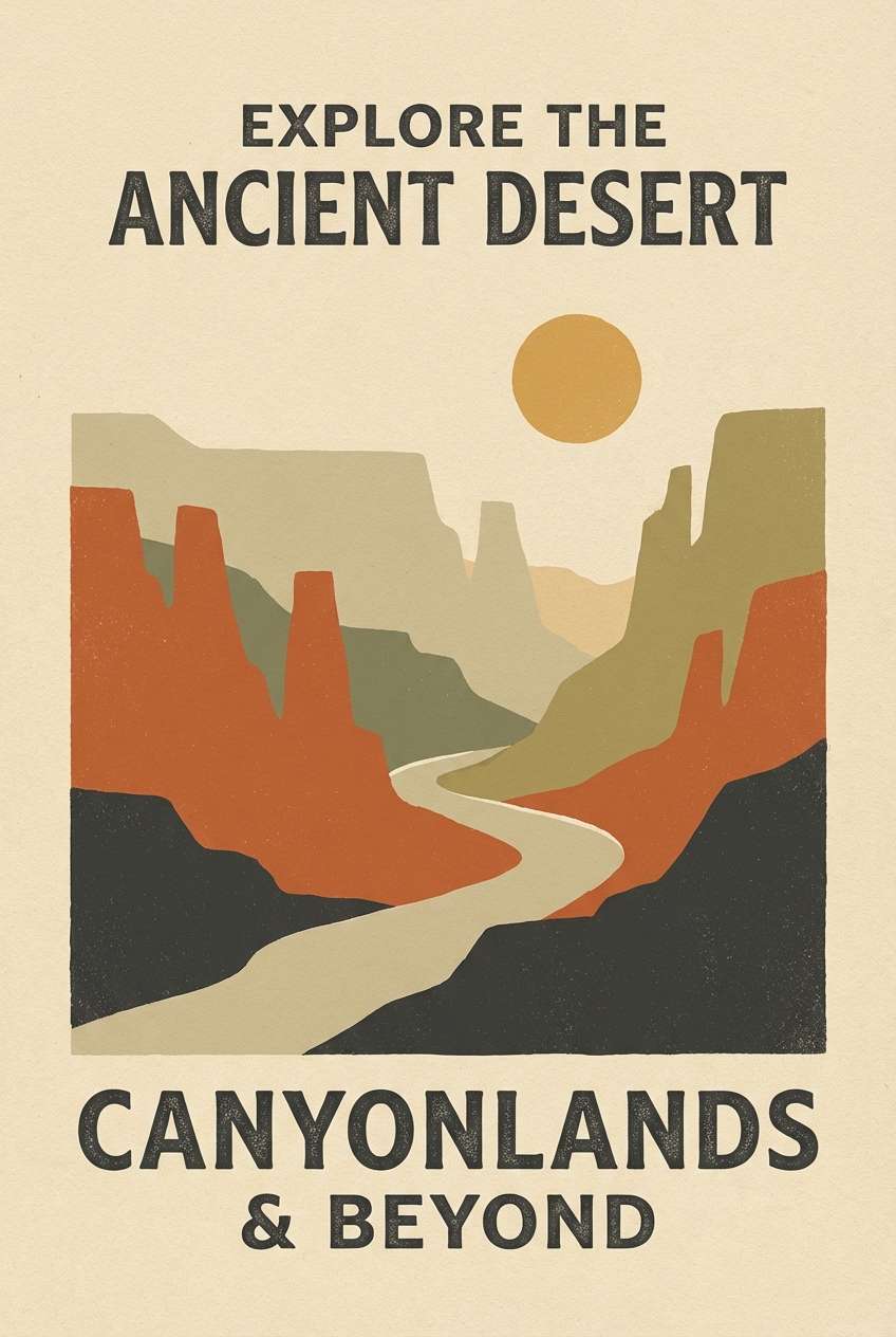 vintage travel poster