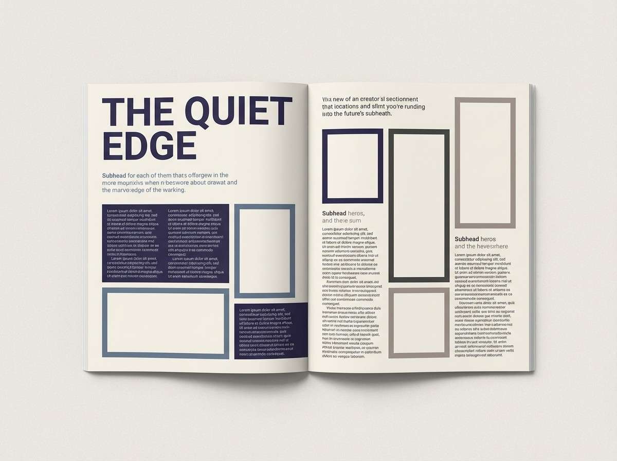 indigo magazine layout