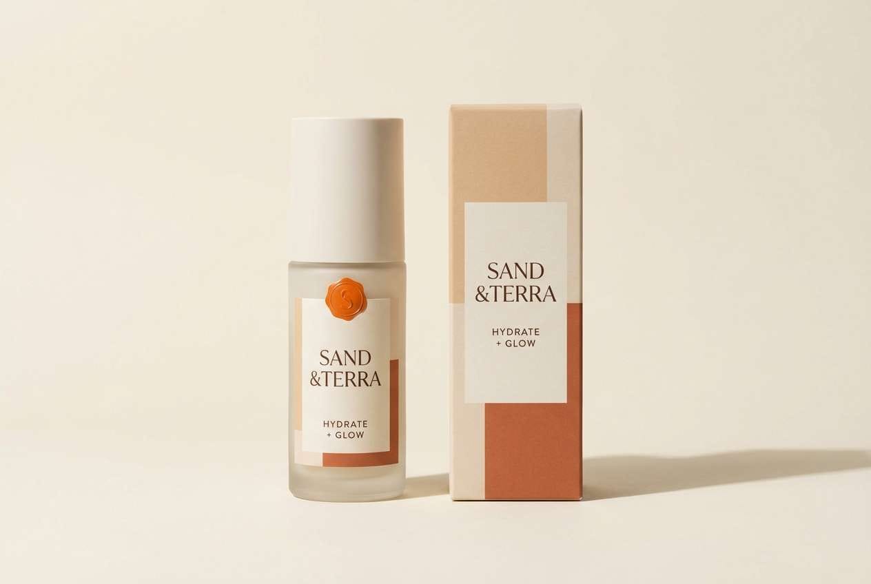 skincare packaging set