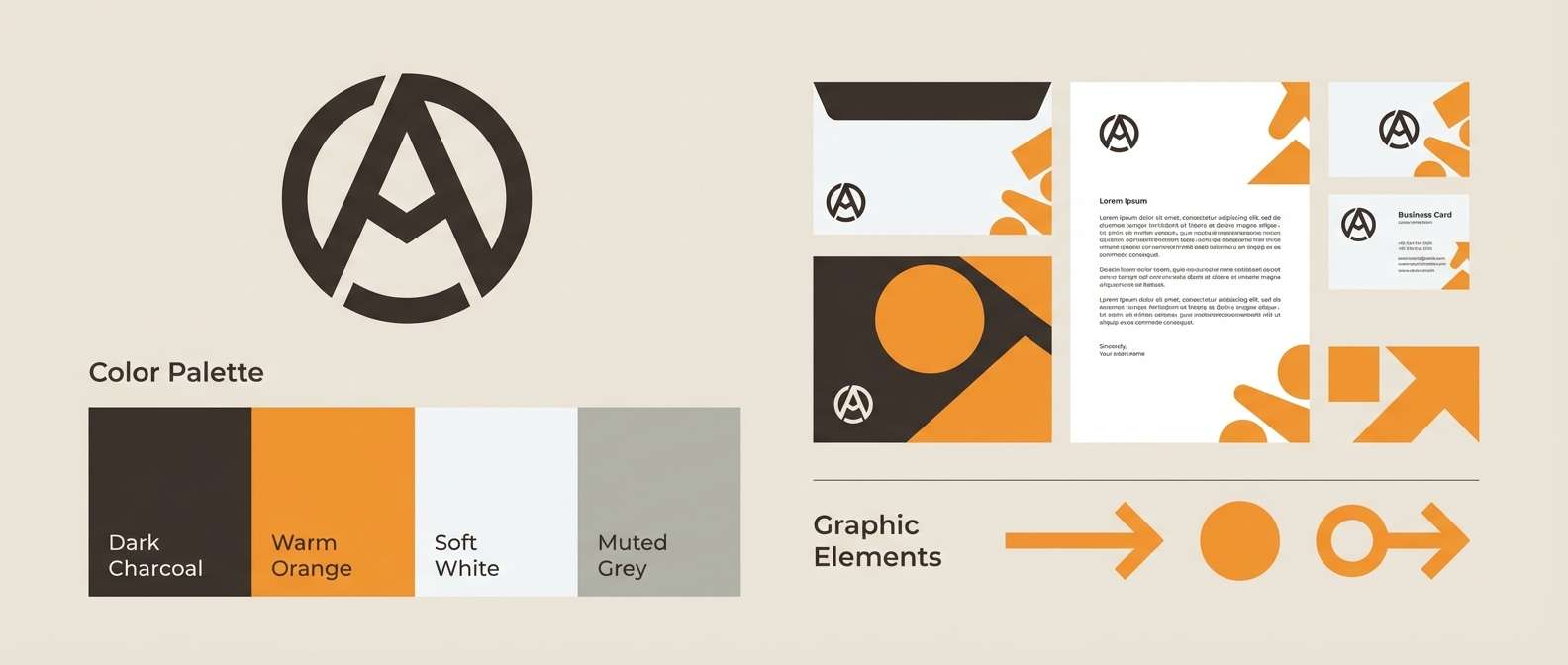 workshop branding board