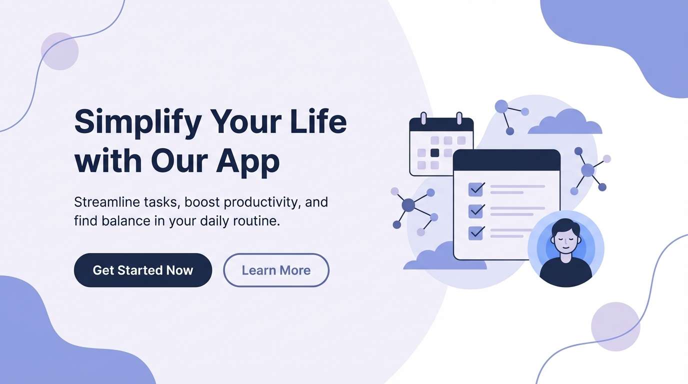 lavender navy landing page
