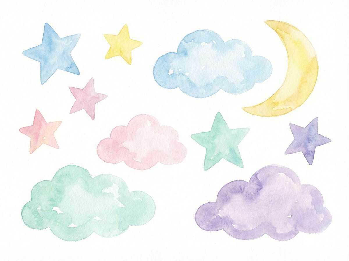 lavender nursery print