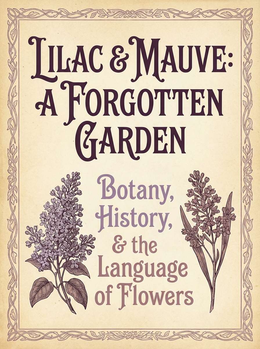 antique lilac book cover