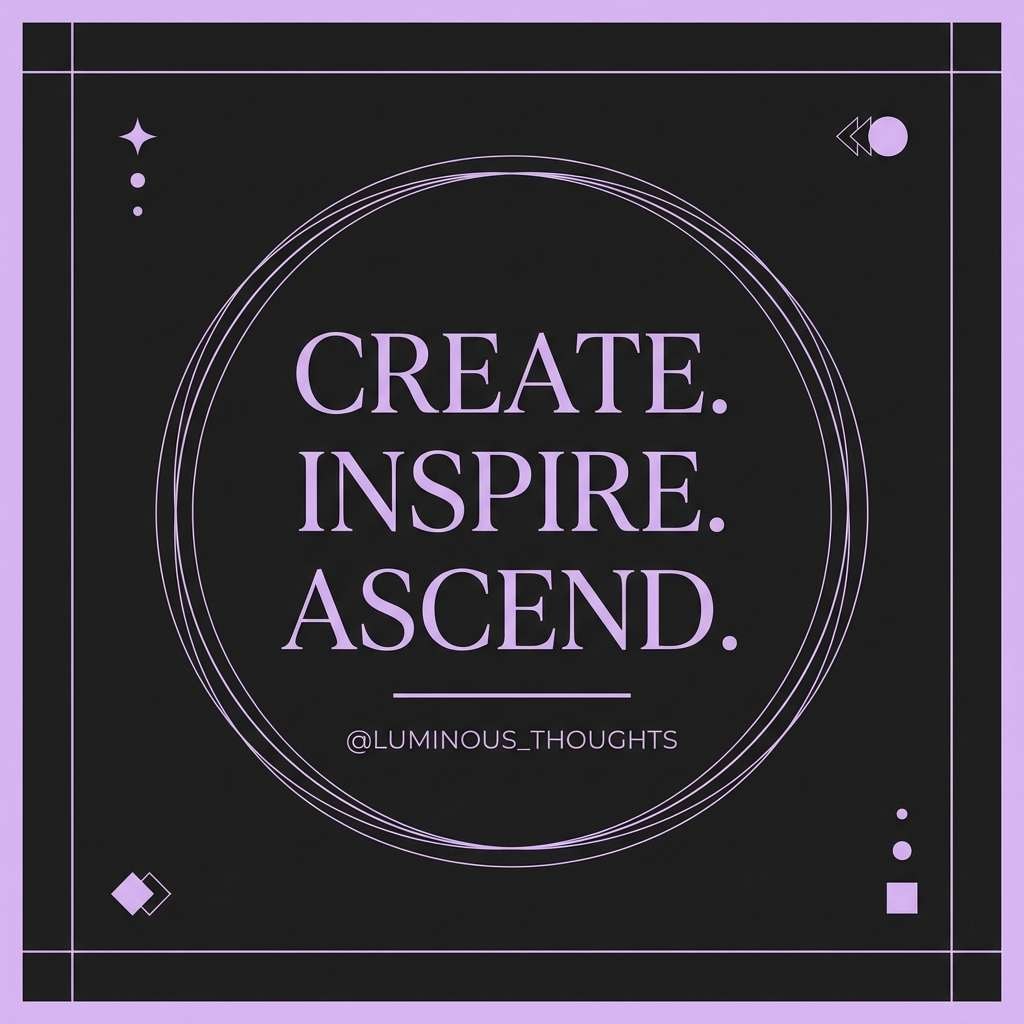 lavender quote social post